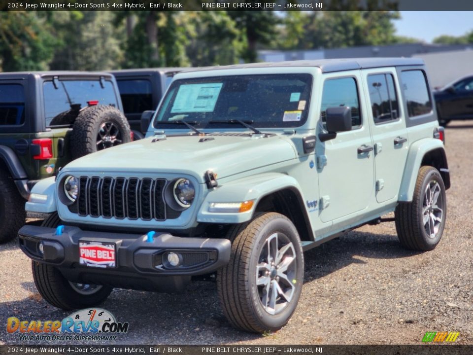 2024 Jeep Wrangler 4-Door Sport S 4xe Hybrid Earl / Black Photo #1