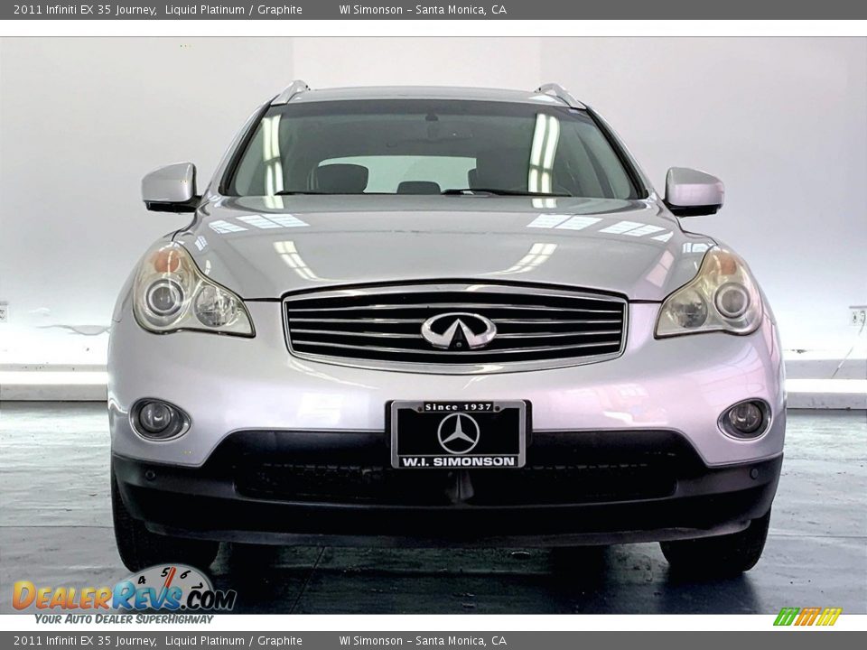 2011 Infiniti EX 35 Journey Liquid Platinum / Graphite Photo #2