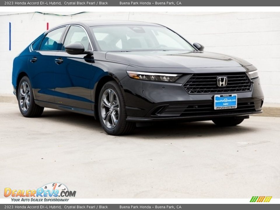 Front 3/4 View of 2023 Honda Accord EX-L Hybrid Photo #1