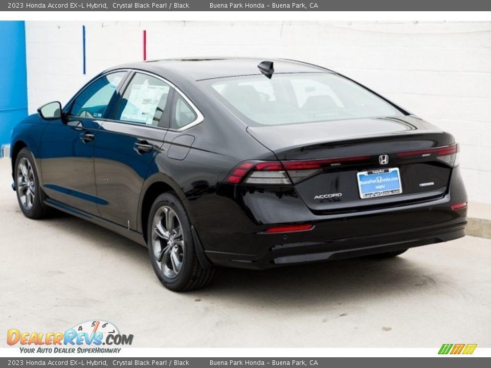 2023 Honda Accord EX-L Hybrid Crystal Black Pearl / Black Photo #2