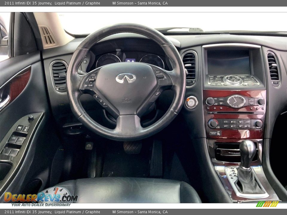 Dashboard of 2011 Infiniti EX 35 Journey Photo #4