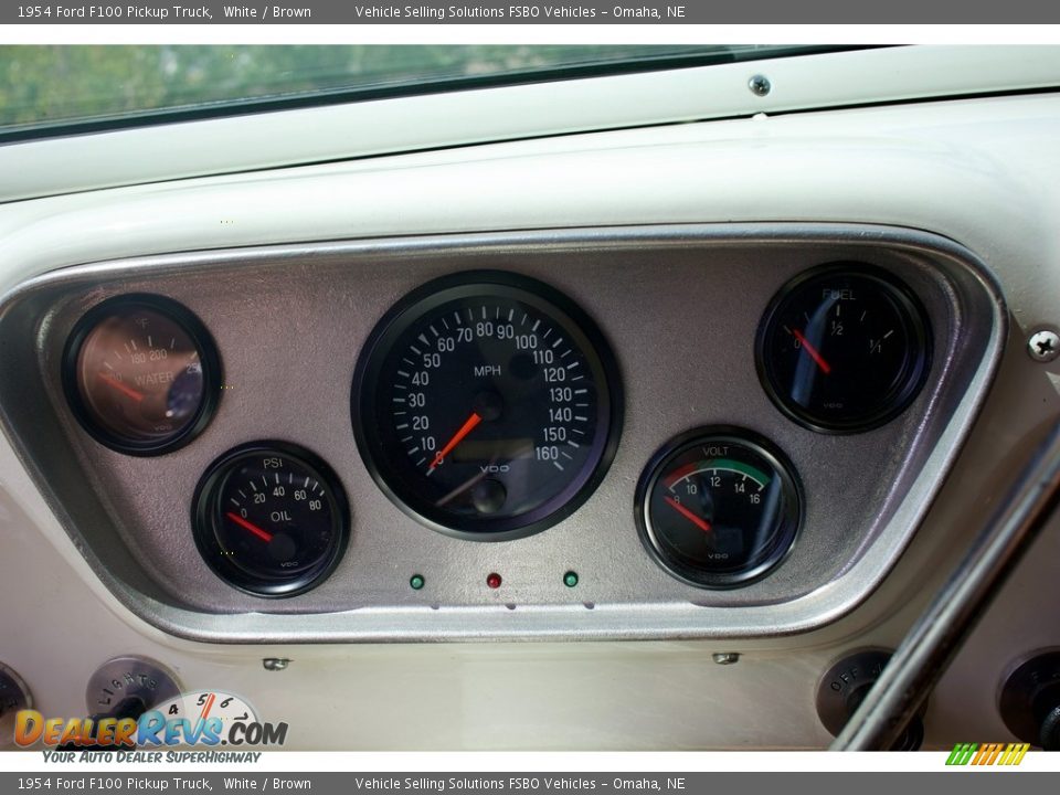 1954 Ford F100 Pickup Truck Gauges Photo #4