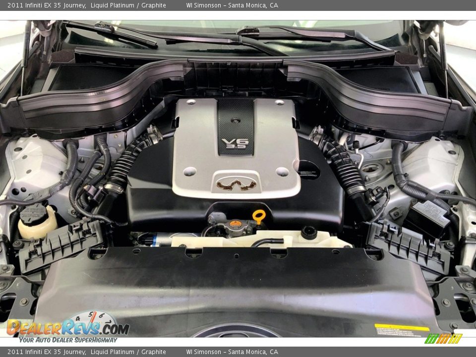 2011 Infiniti EX 35 Journey 3.5 Liter DOHC 24-Valve CVTCS V6 Engine Photo #9