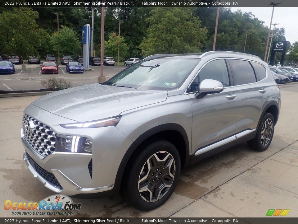 Front 3/4 View of 2023 Hyundai Santa Fe Limited AWD Photo #7