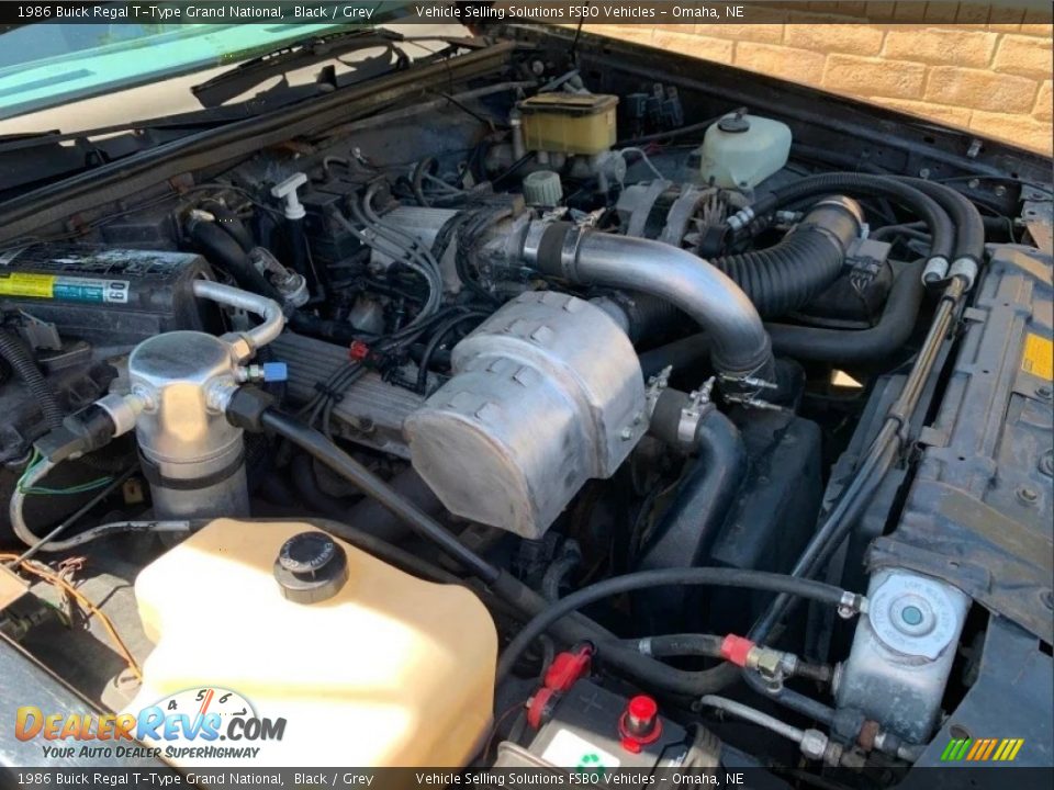 1986 Buick Regal T-Type Grand National 3.8 Liter Turbocharged V6 Engine Photo #10