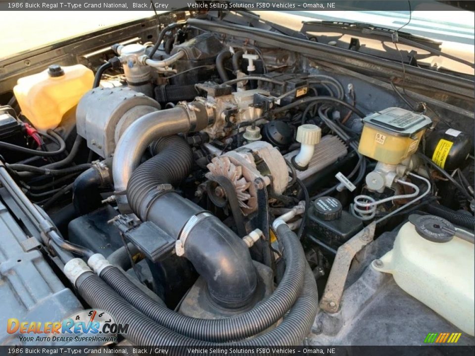 1986 Buick Regal T-Type Grand National 3.8 Liter Turbocharged V6 Engine Photo #11