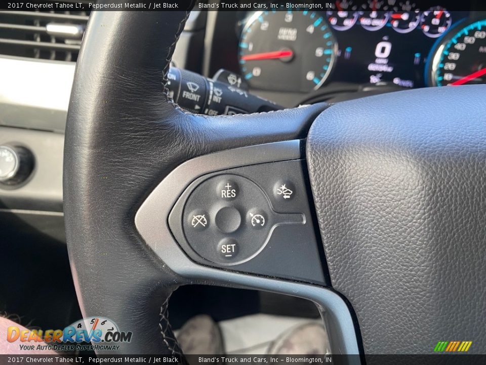 2017 Chevrolet Tahoe LT Pepperdust Metallic / Jet Black Photo #7