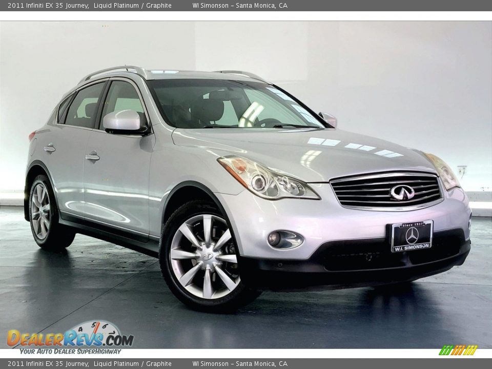 Front 3/4 View of 2011 Infiniti EX 35 Journey Photo #34