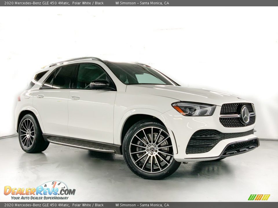 Polar White 2020 Mercedes-Benz GLE 450 4Matic Photo #2