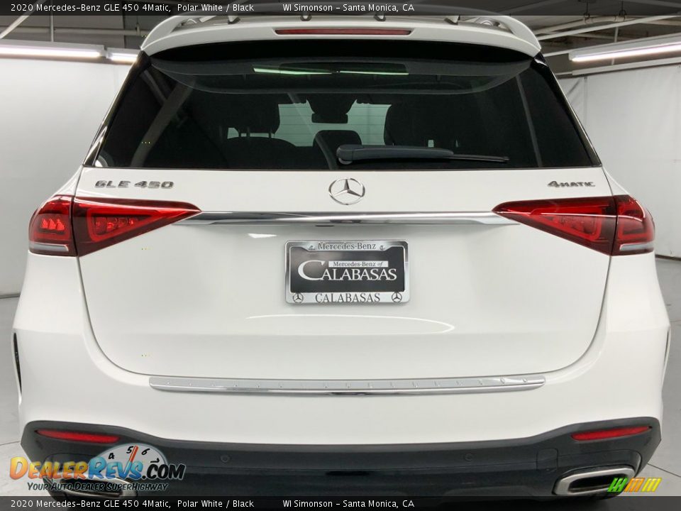 2020 Mercedes-Benz GLE 450 4Matic Polar White / Black Photo #7