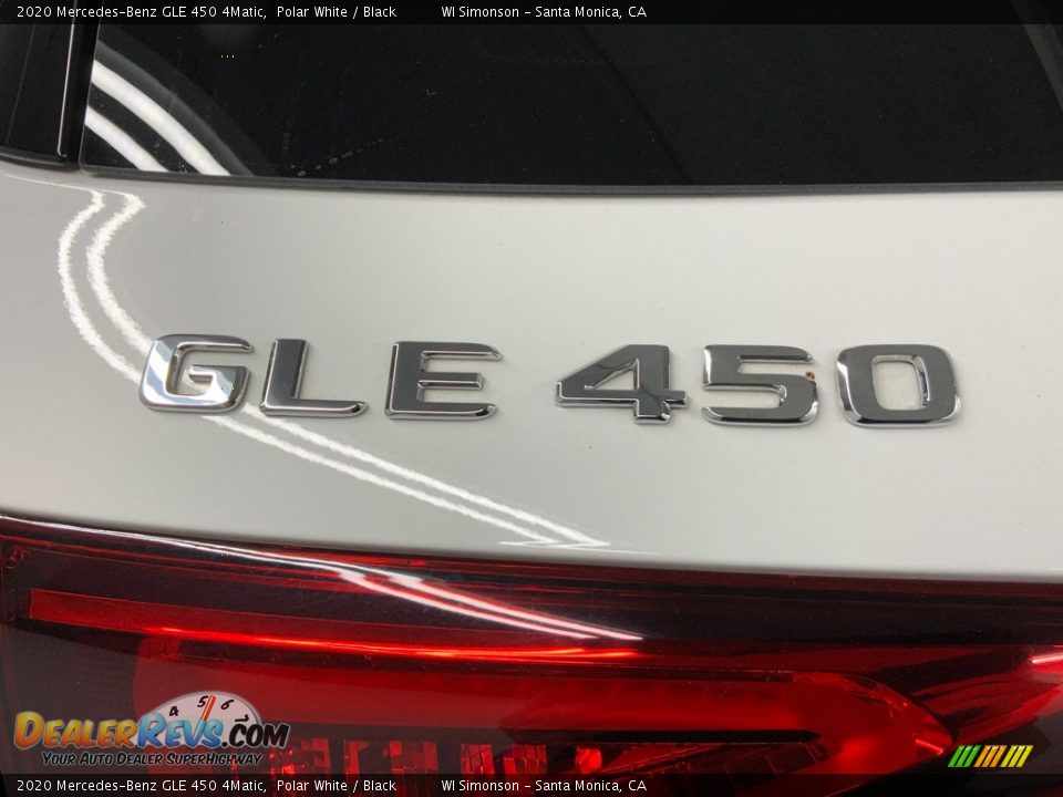 2020 Mercedes-Benz GLE 450 4Matic Polar White / Black Photo #11