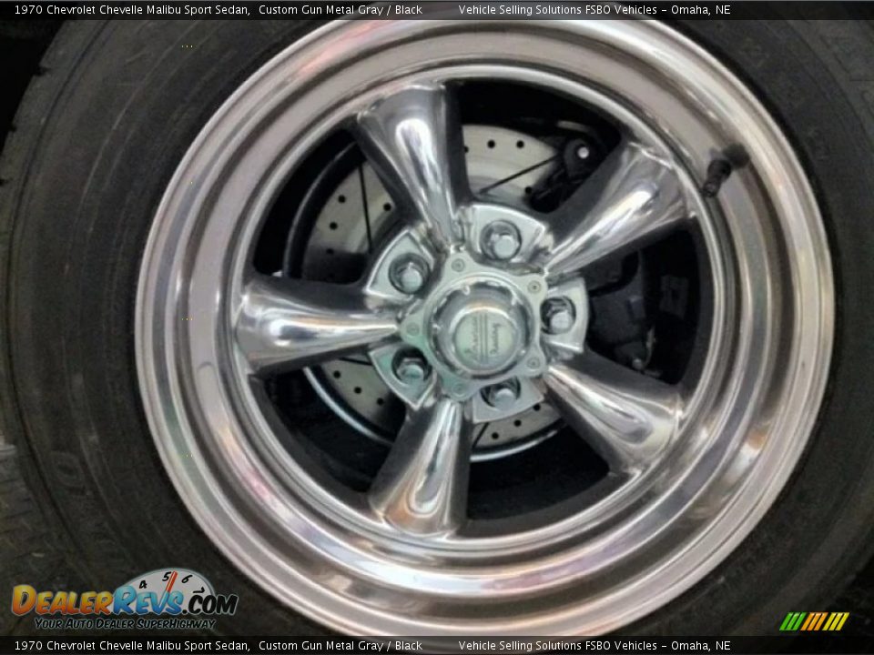 Custom Wheels of 1970 Chevrolet Chevelle Malibu Sport Sedan Photo #5