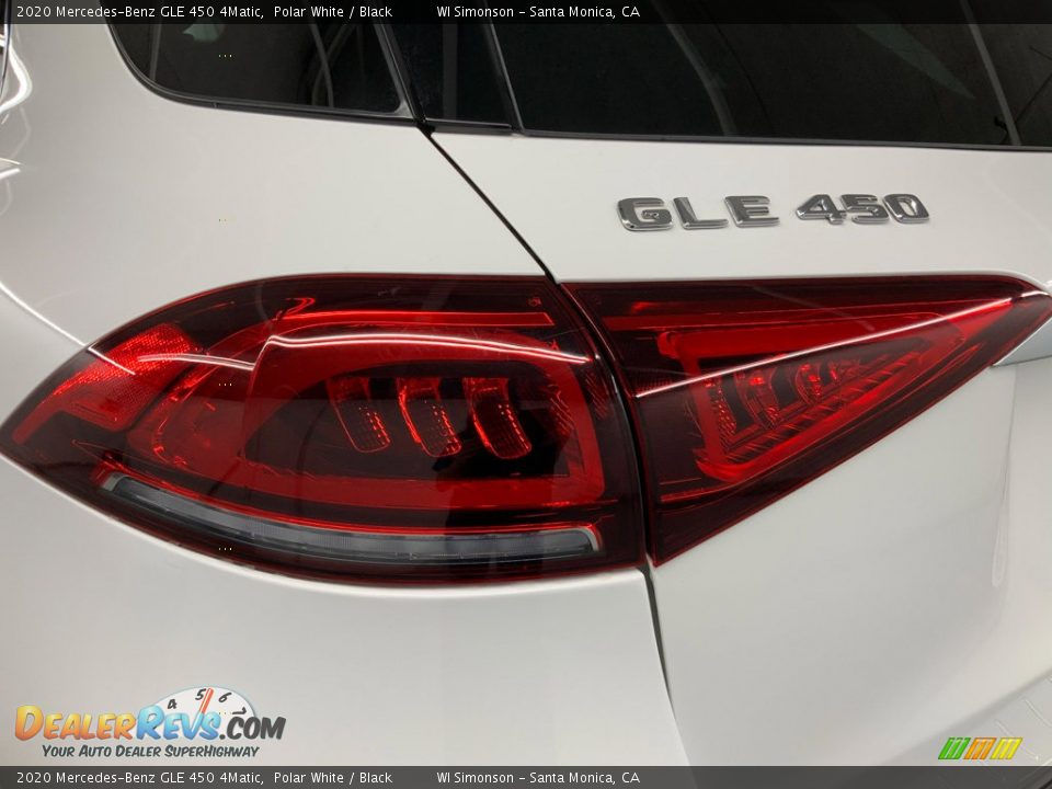 2020 Mercedes-Benz GLE 450 4Matic Polar White / Black Photo #12