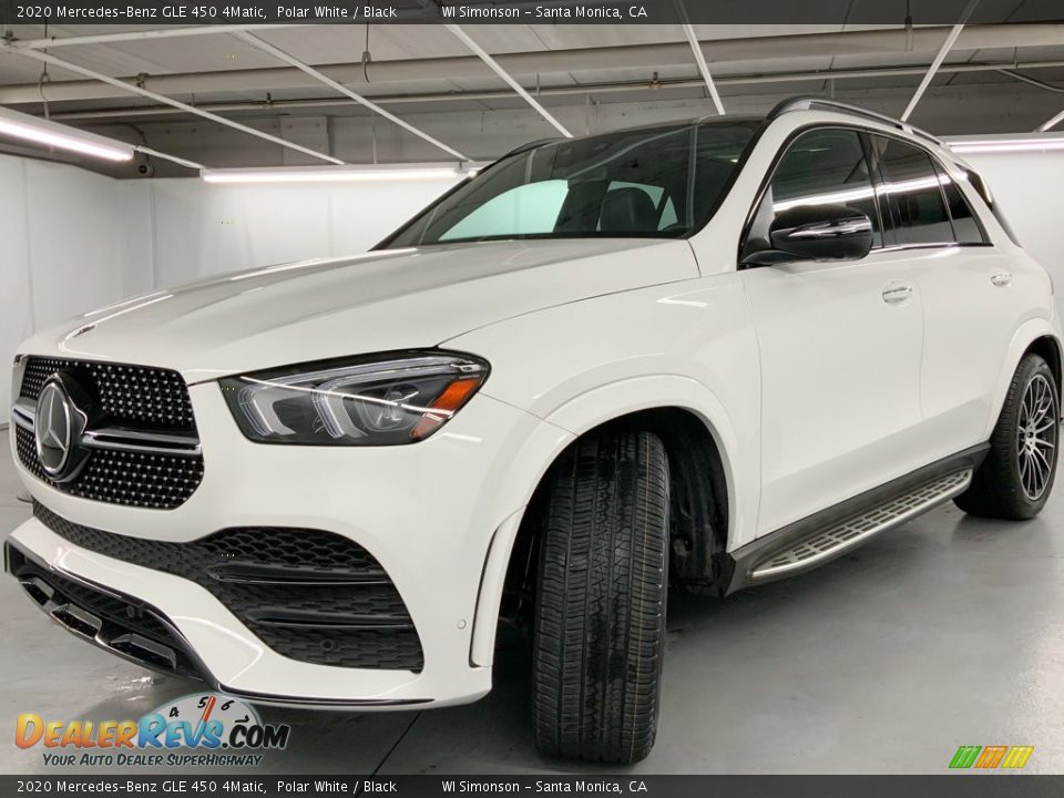 2020 Mercedes-Benz GLE 450 4Matic Polar White / Black Photo #14