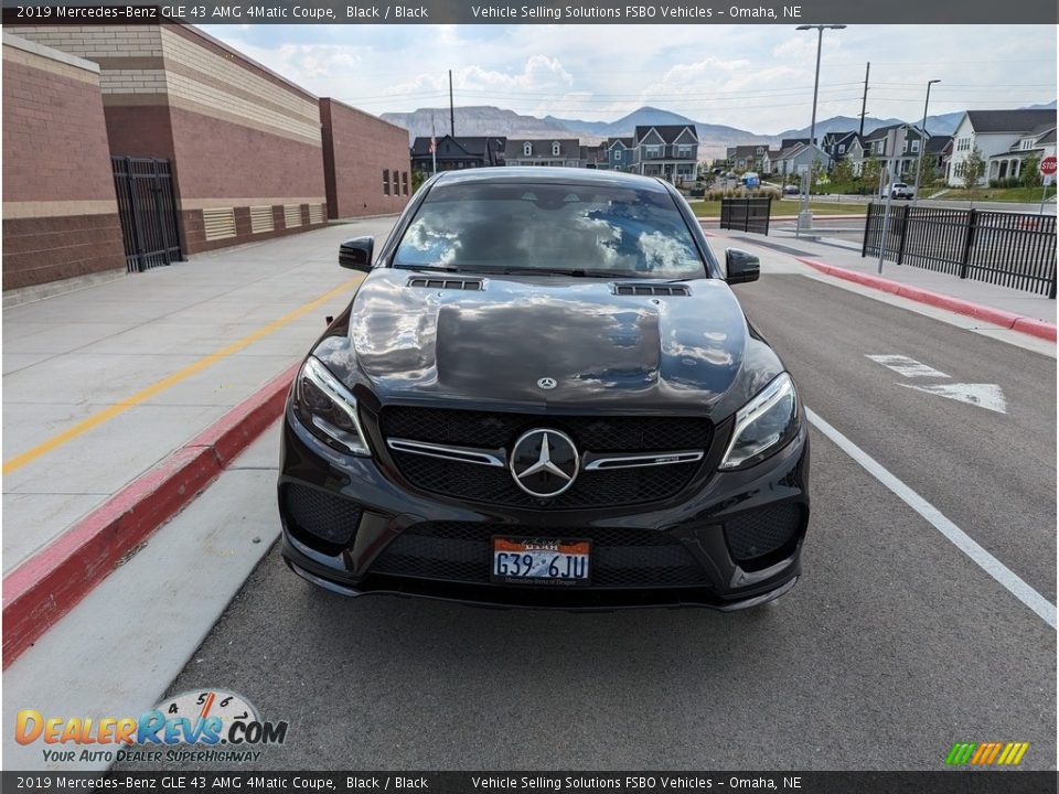 2019 Mercedes-Benz GLE 43 AMG 4Matic Coupe Black / Black Photo #1