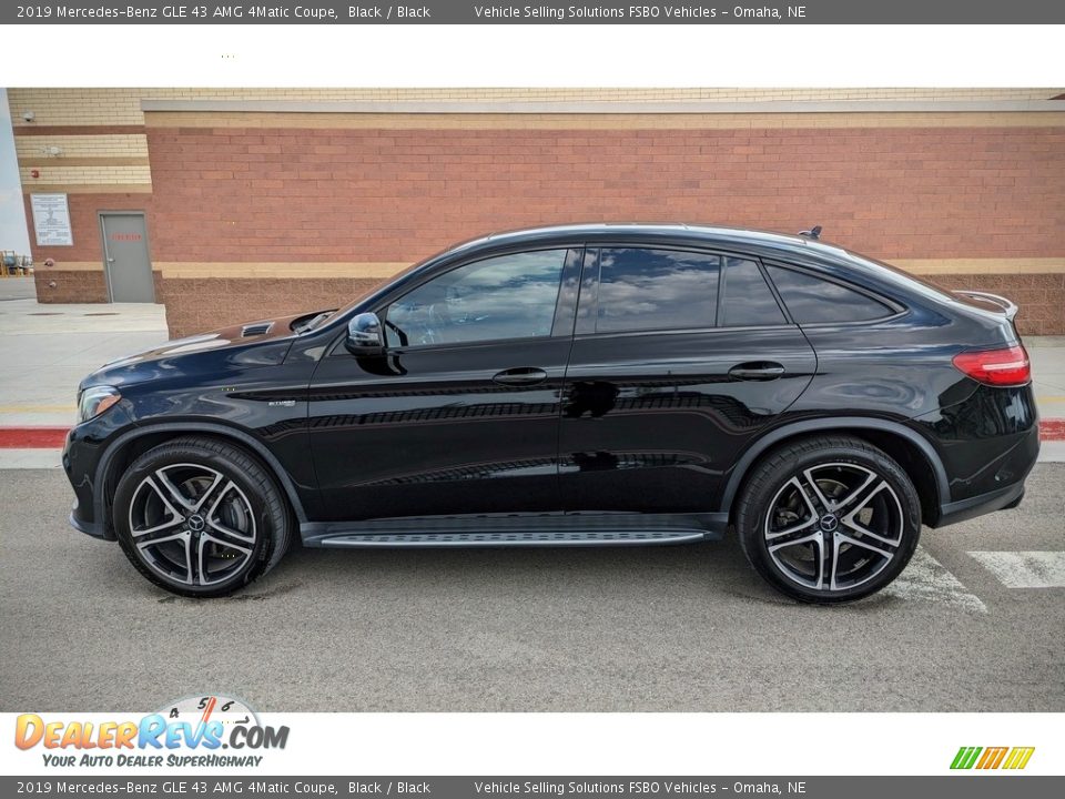 Black 2019 Mercedes-Benz GLE 43 AMG 4Matic Coupe Photo #2