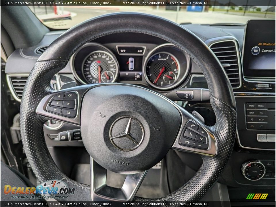 2019 Mercedes-Benz GLE 43 AMG 4Matic Coupe Steering Wheel Photo #7