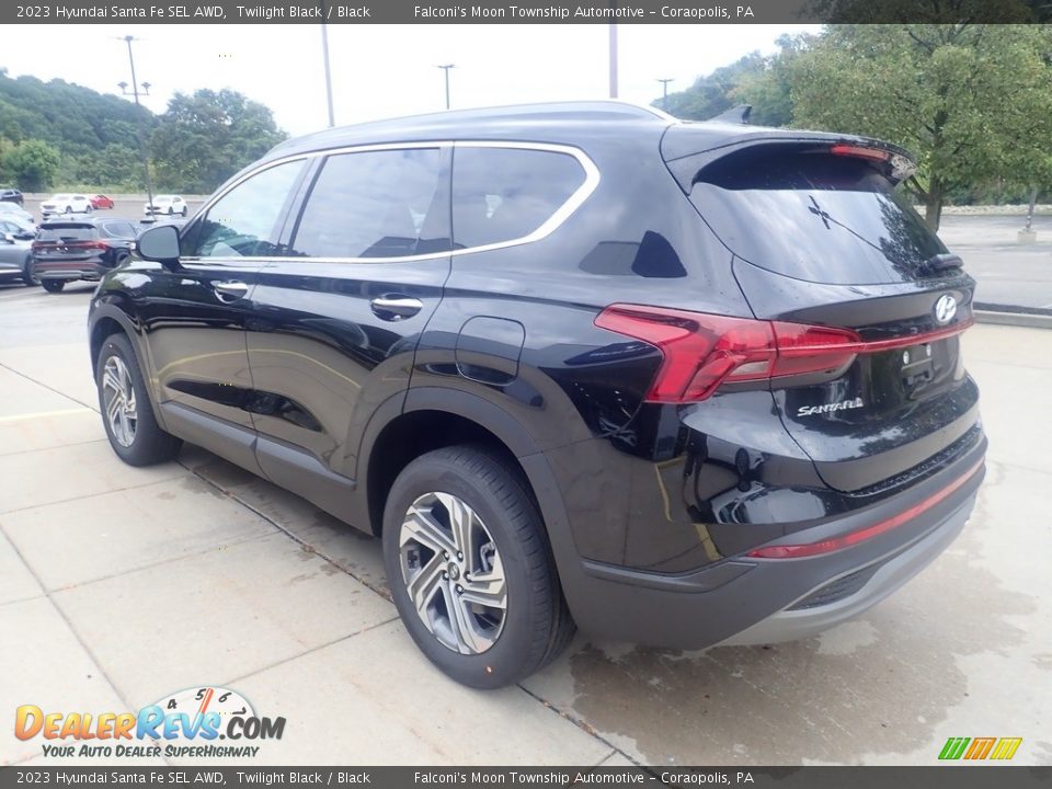 2023 Hyundai Santa Fe SEL AWD Twilight Black / Black Photo #5