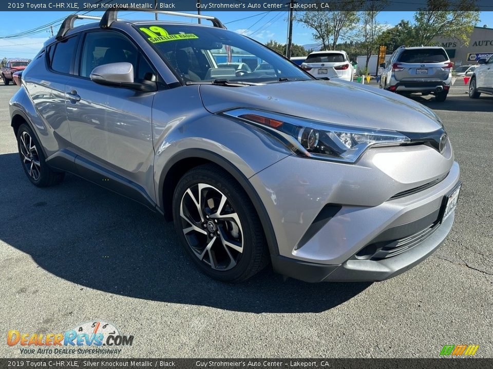 2019 Toyota C-HR XLE Silver Knockout Metallic / Black Photo #1