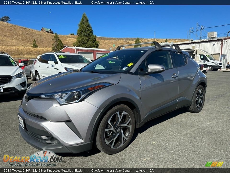 2019 Toyota C-HR XLE Silver Knockout Metallic / Black Photo #3