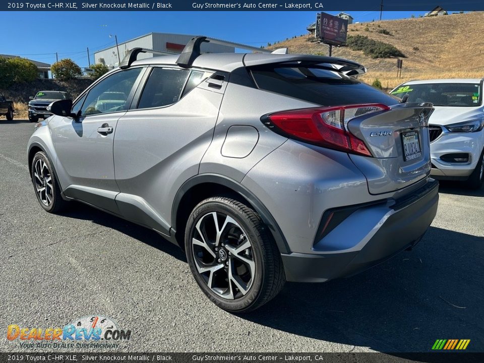 2019 Toyota C-HR XLE Silver Knockout Metallic / Black Photo #4