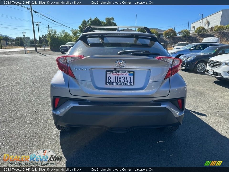 2019 Toyota C-HR XLE Silver Knockout Metallic / Black Photo #5