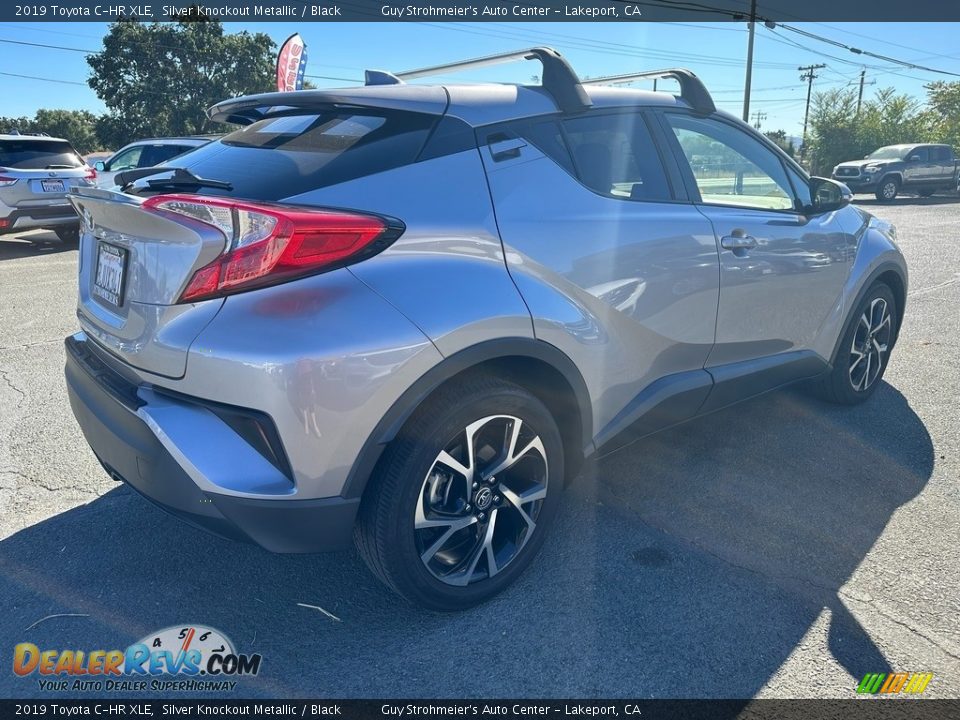 2019 Toyota C-HR XLE Silver Knockout Metallic / Black Photo #6