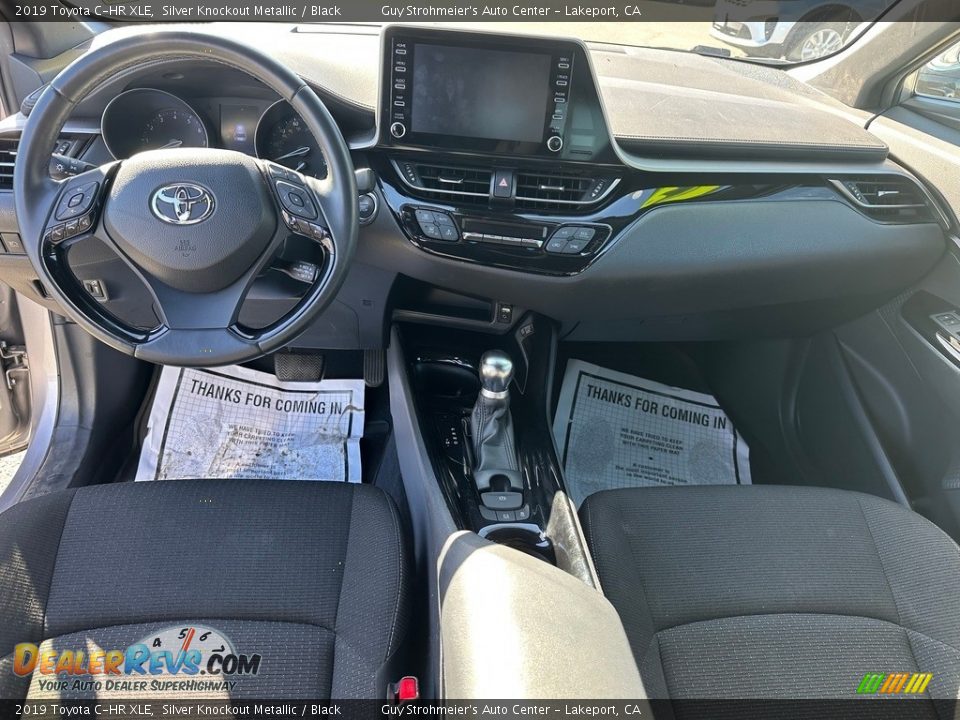 2019 Toyota C-HR XLE Silver Knockout Metallic / Black Photo #12