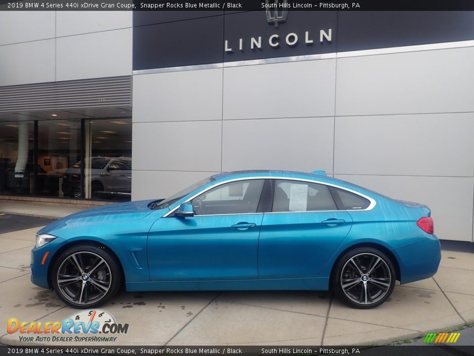 Snapper Rocks Blue Metallic 2019 BMW 4 Series 440i xDrive Gran Coupe Photo #2