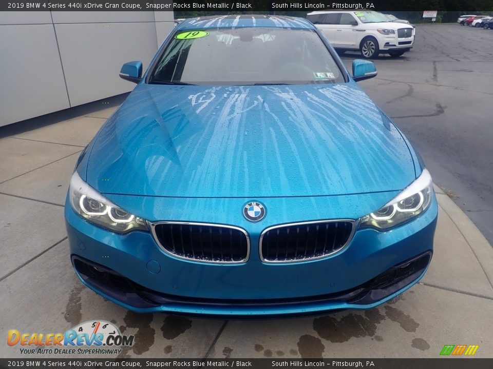 2019 BMW 4 Series 440i xDrive Gran Coupe Snapper Rocks Blue Metallic / Black Photo #9