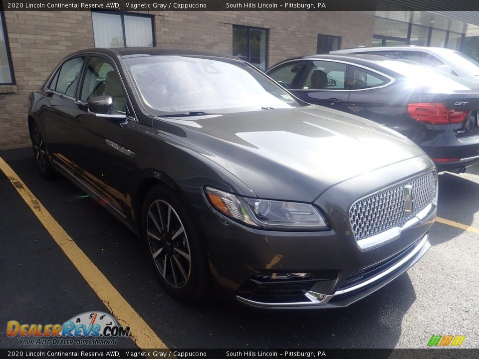 2020 Lincoln Continental Reserve AWD Magnetic Gray / Cappuccino Photo #4