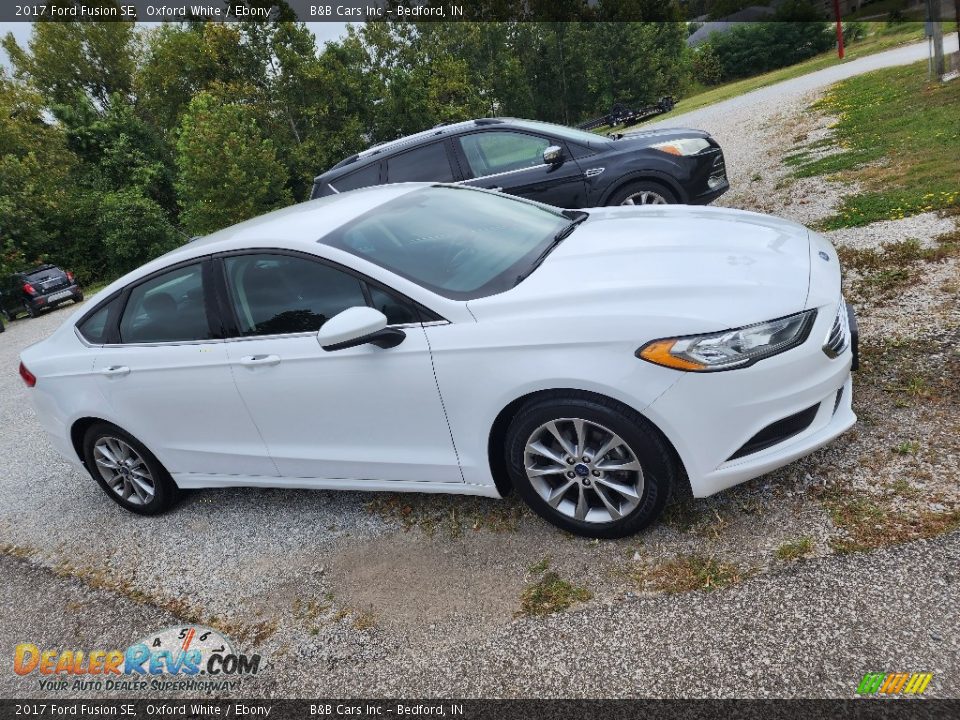 2017 Ford Fusion SE Oxford White / Ebony Photo #1