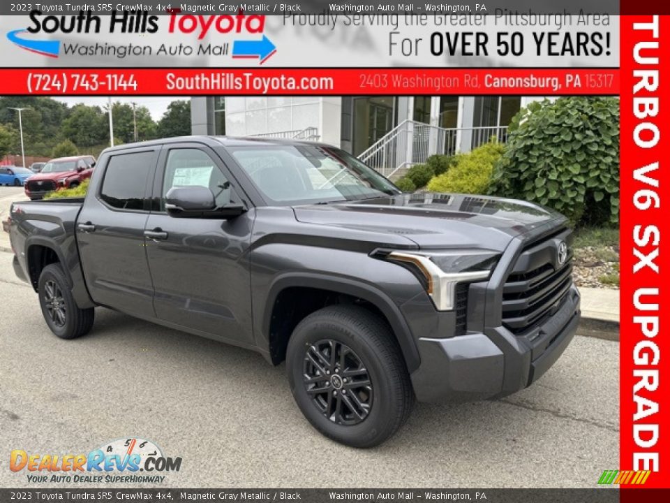 2023 Toyota Tundra SR5 CrewMax 4x4 Magnetic Gray Metallic / Black Photo #1