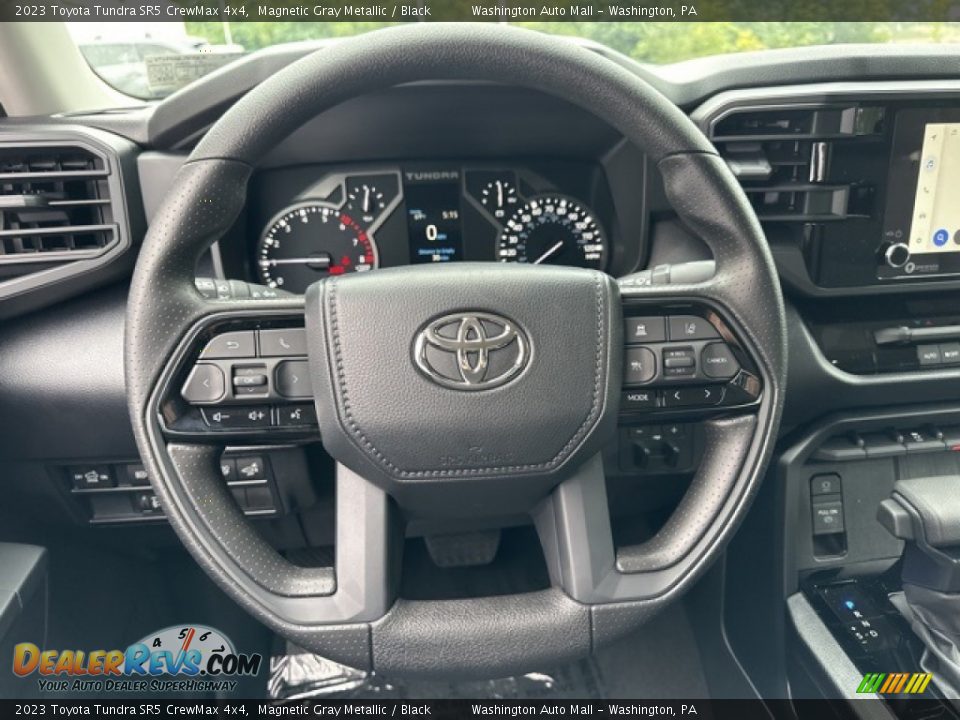 2023 Toyota Tundra SR5 CrewMax 4x4 Magnetic Gray Metallic / Black Photo #10