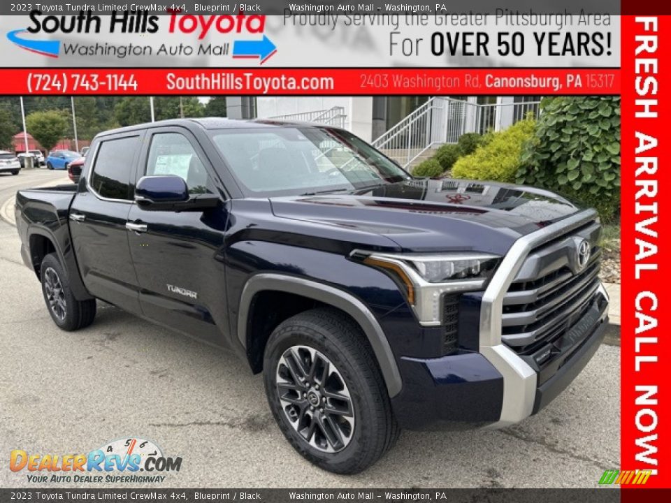 2023 Toyota Tundra Limited CrewMax 4x4 Blueprint / Black Photo #1