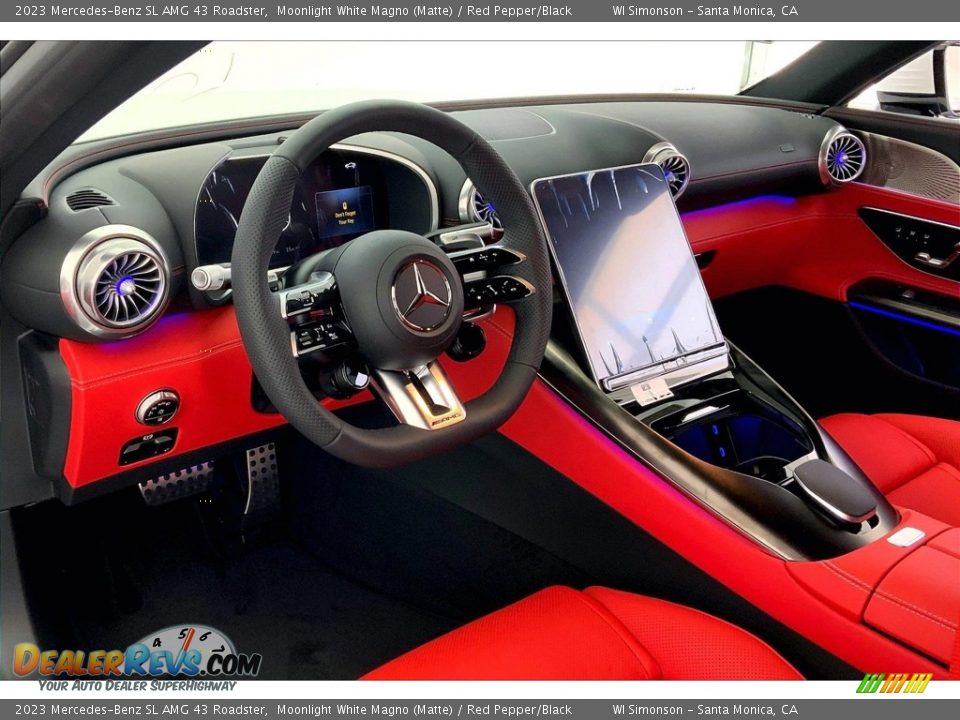 Front Seat of 2023 Mercedes-Benz SL AMG 43 Roadster Photo #4