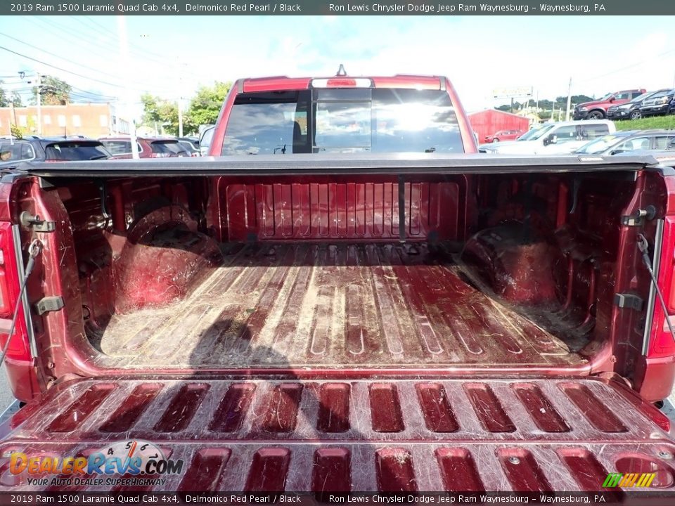 2019 Ram 1500 Laramie Quad Cab 4x4 Delmonico Red Pearl / Black Photo #5