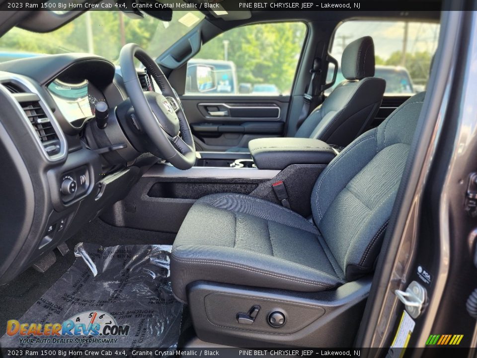 Front Seat of 2023 Ram 1500 Big Horn Crew Cab 4x4 Photo #13