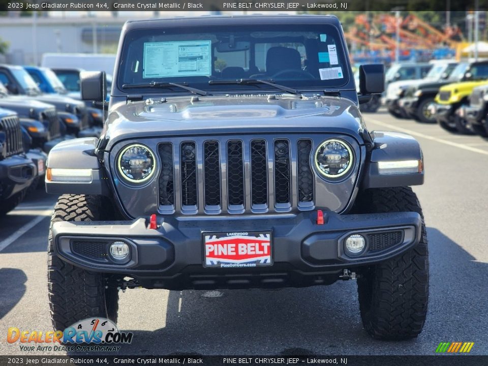 2023 Jeep Gladiator Rubicon 4x4 Granite Crystal Metallic / Black Photo #2