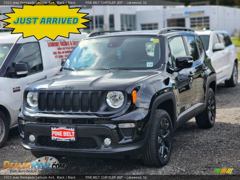 2023 Jeep Renegade Latitude 4x4 Black / Black Photo #1