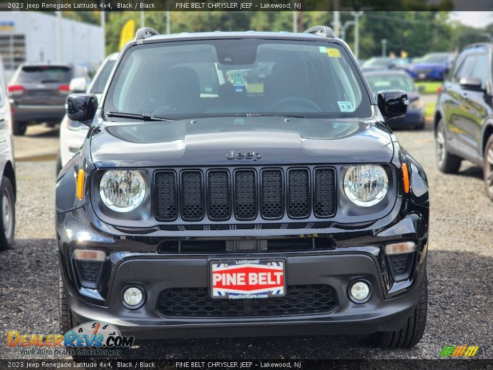 2023 Jeep Renegade Latitude 4x4 Black / Black Photo #2