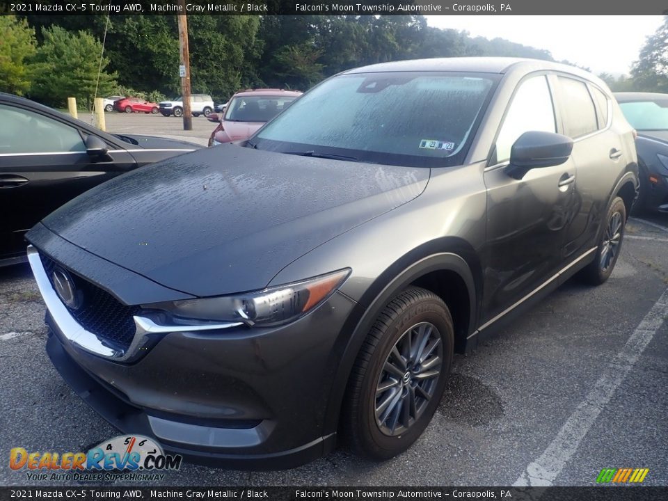 2021 Mazda CX-5 Touring AWD Machine Gray Metallic / Black Photo #1