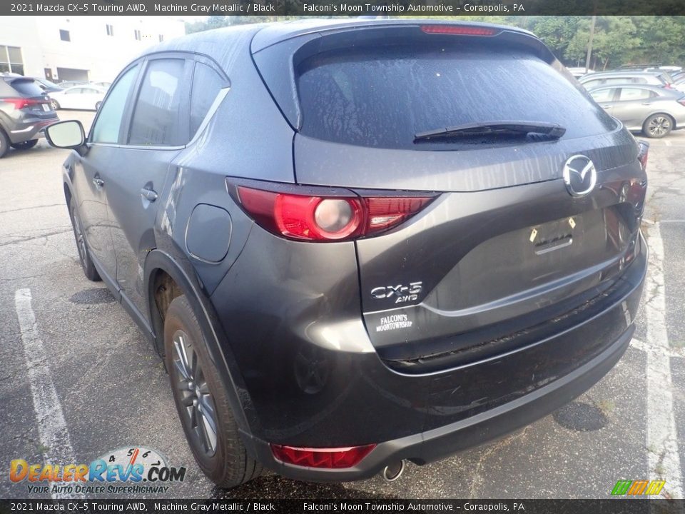 2021 Mazda CX-5 Touring AWD Machine Gray Metallic / Black Photo #2