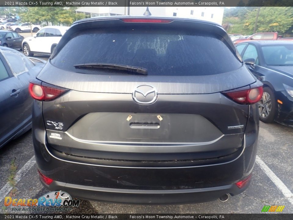 2021 Mazda CX-5 Touring AWD Machine Gray Metallic / Black Photo #3