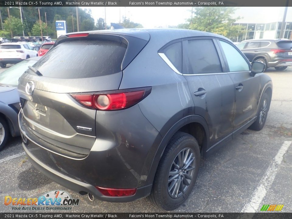 2021 Mazda CX-5 Touring AWD Machine Gray Metallic / Black Photo #4