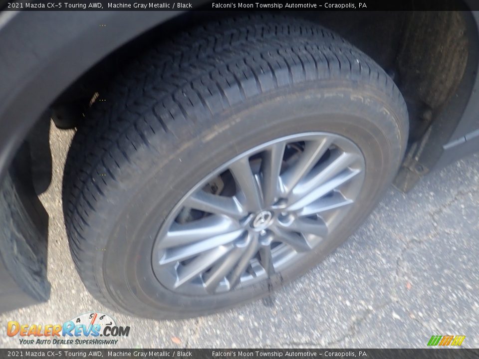 2021 Mazda CX-5 Touring AWD Machine Gray Metallic / Black Photo #5