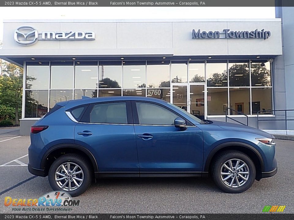 2023 Mazda CX-5 S AWD Eternal Blue Mica / Black Photo #1