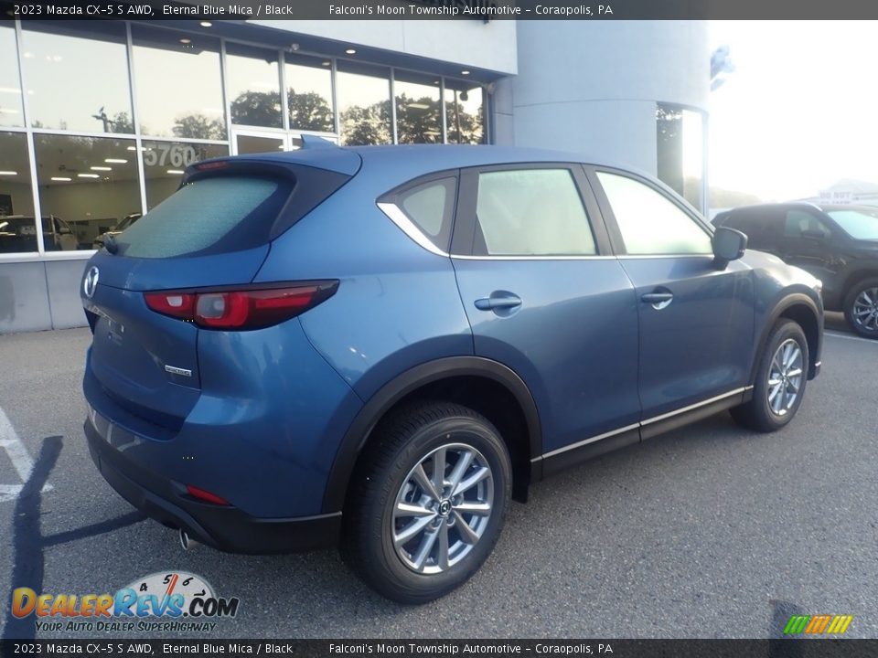 2023 Mazda CX-5 S AWD Eternal Blue Mica / Black Photo #2