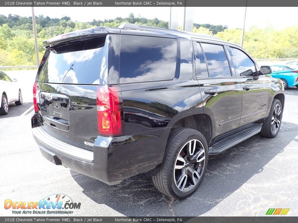 2018 Chevrolet Tahoe Premier 4WD Black / Jet Black Photo #6