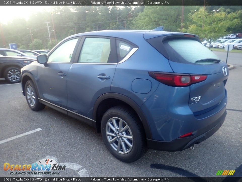 2023 Mazda CX-5 S AWD Eternal Blue Mica / Black Photo #5